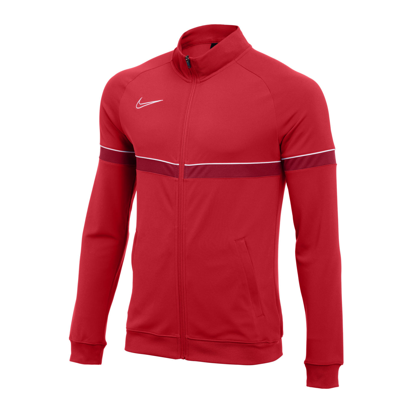 Nike Academy 21 Knit Trainingsjacke Rot F657