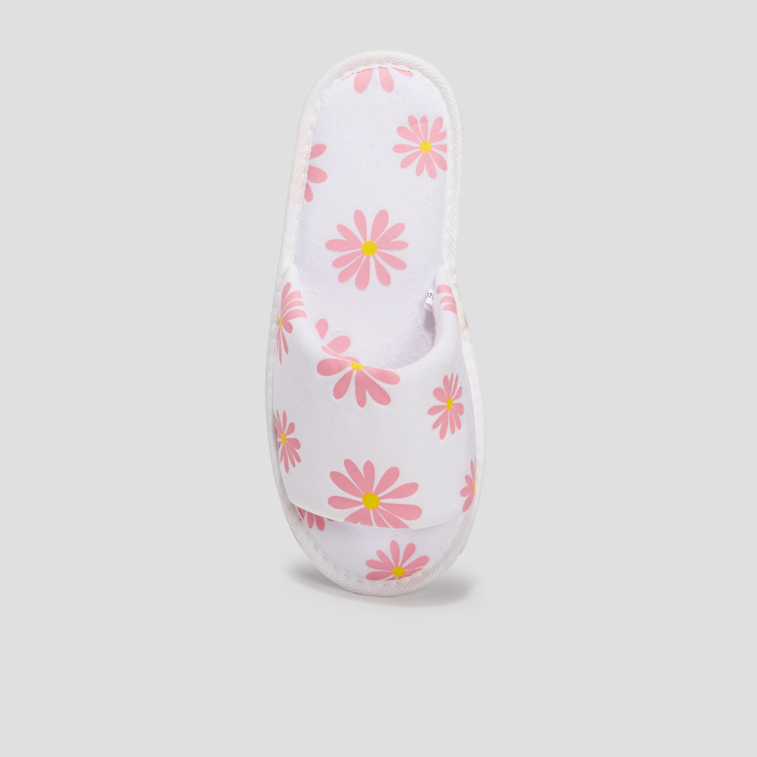 Chaussons mules blanc femme | La Halle
