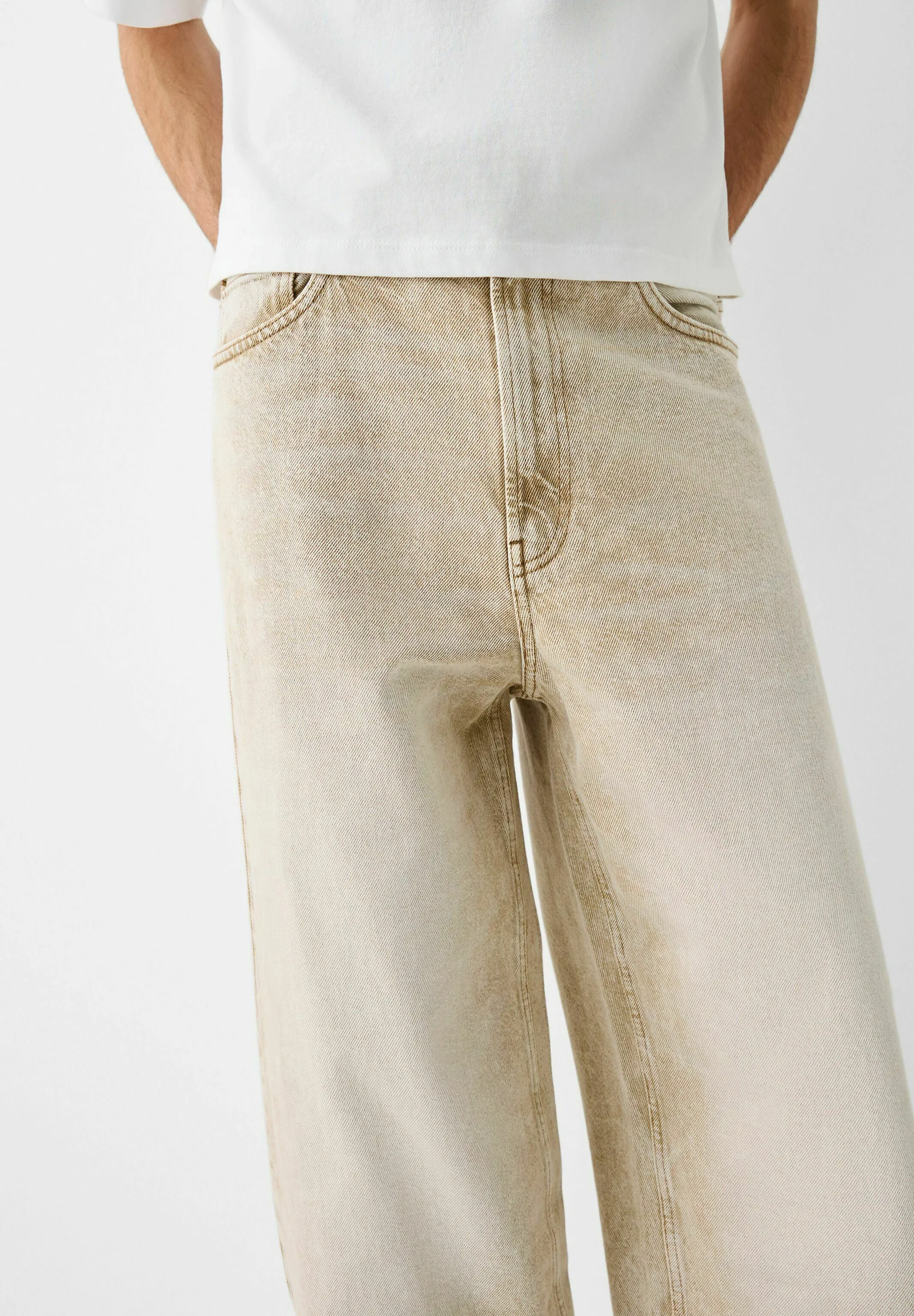 Bershka SUPER BAGGY - Vaqueros holgados