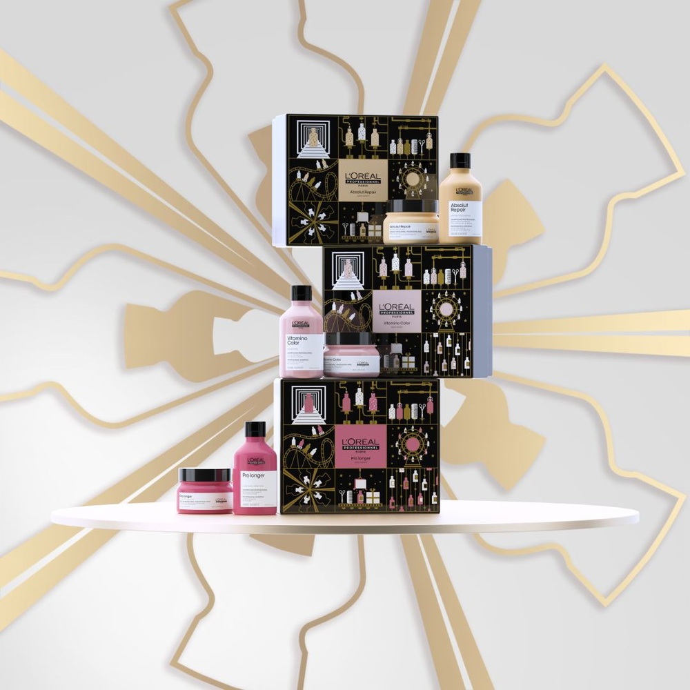L'Oréal Professionnel Serie Expert Coffret de Noël Trio cheveux longs