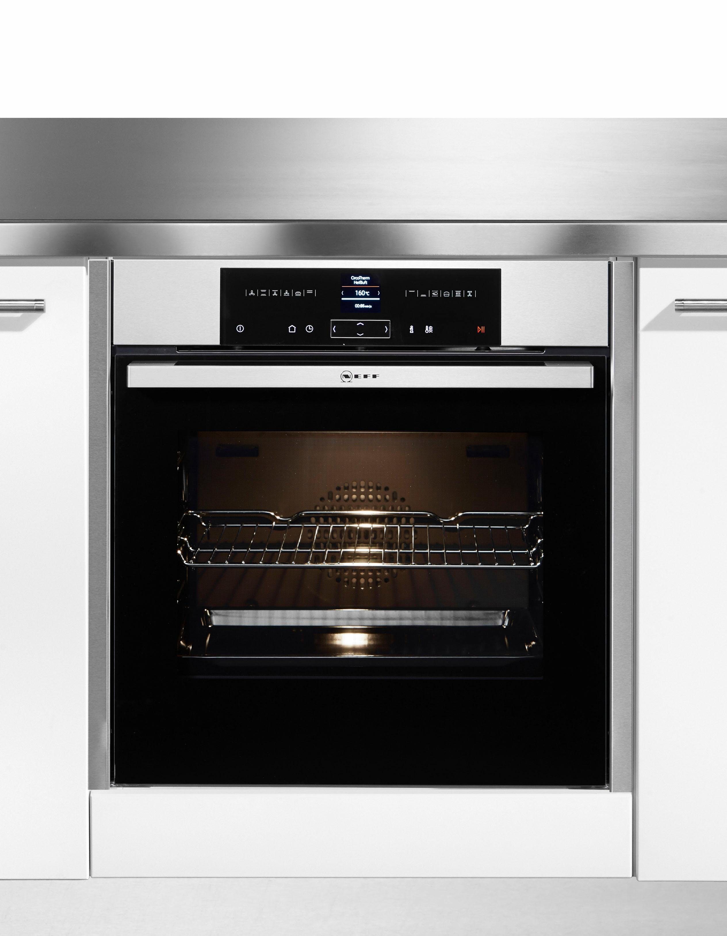 NEFF Einbaubackofen N 70 B15CR22N1, mit Teleskopauszug nachrüstbar, easyClean, CircoTherm®-Heißluft