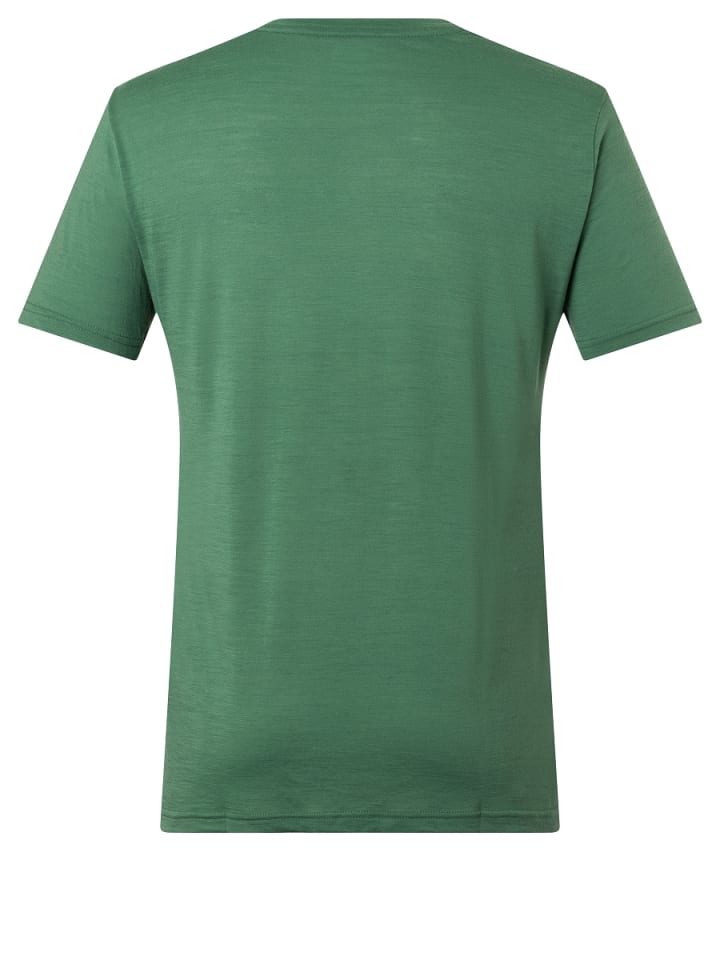 super.natural Merino T-Shirt M LANDI TEE in grün günstig kaufen