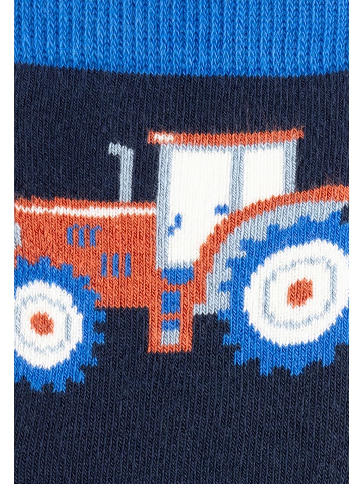 Sterntaler Fliesen Flitzer SOFT Traktor in marineblau günstig kaufen