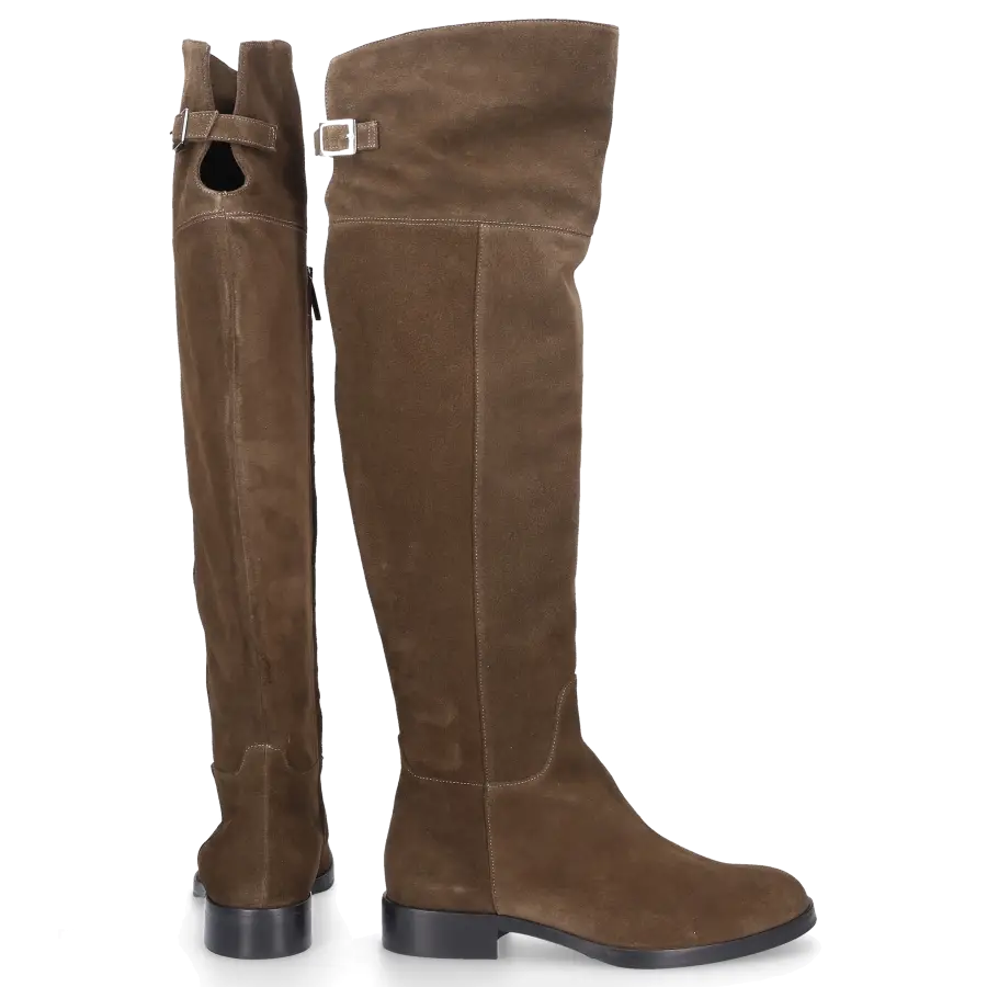 Fabio Rusconi - Stiefel 11399 Veloursleder - grün
