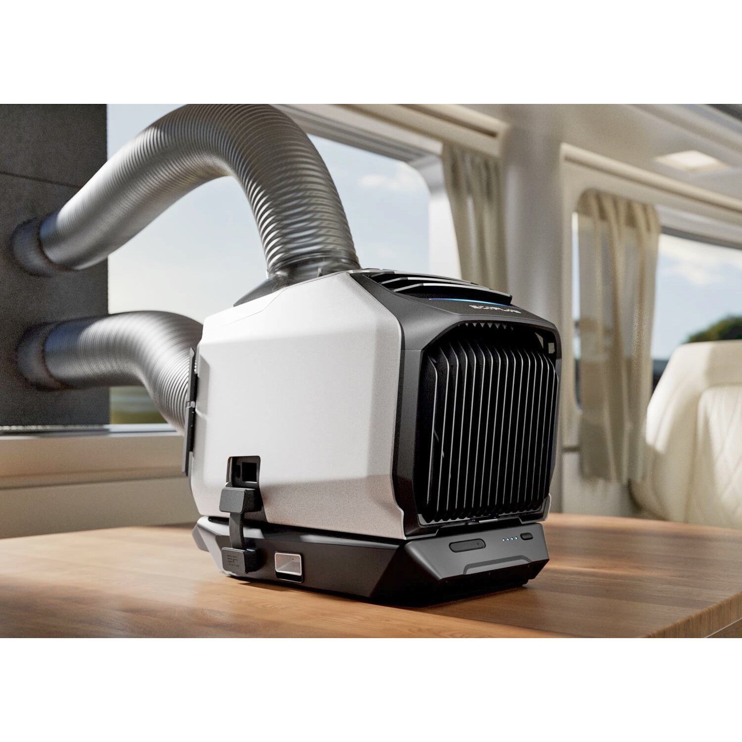 Ecoflow Wave 2 Klimaanlage Smart-Home-Station, mit zusätzlichem Zu- und Abluft Schlauch
