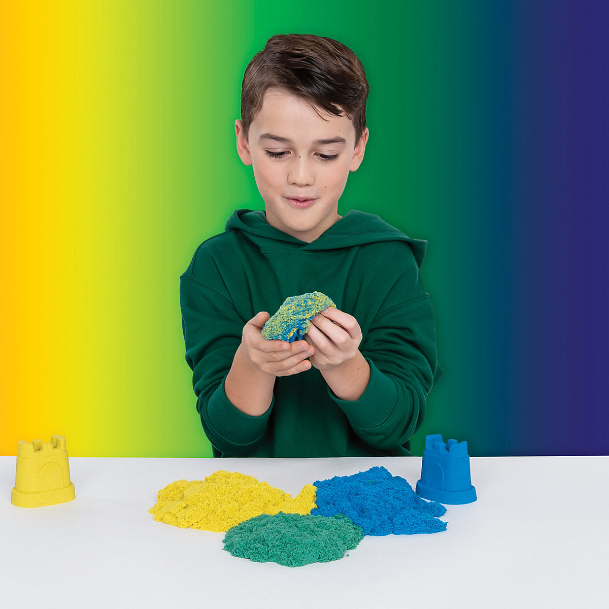 Kinetic Sand Regenbogen Mix Set
