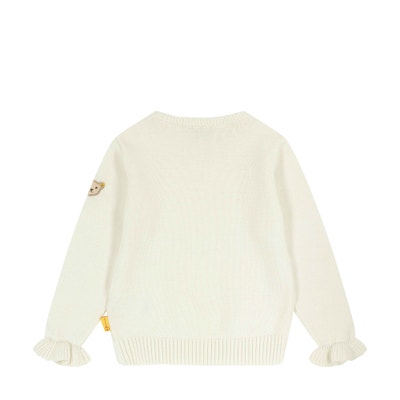 Pullover, beige für Mädchen