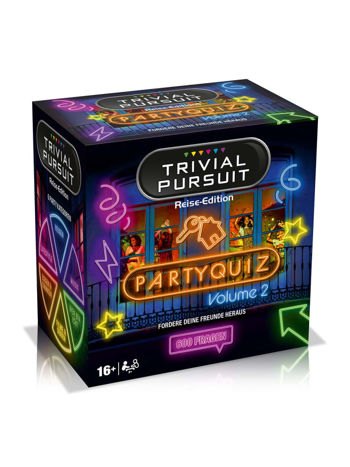 Winning Moves Trivial Pursuit Partyquiz Vol 2 Wissens Spiel Quiz Ratespiel in bunt günstig kaufen onesize