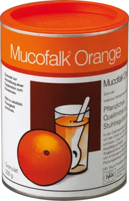 MUCOFALK Orange Gran.z.Herst.e.Susp.z.Einn.Dose  300 g  Granulat zur Herstellung einer Suspension zum Einnehmen