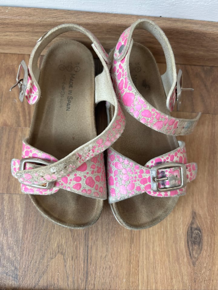 BIO PINGÜIN Sandalen in Rosa/ Weiß günstig kaufen 24