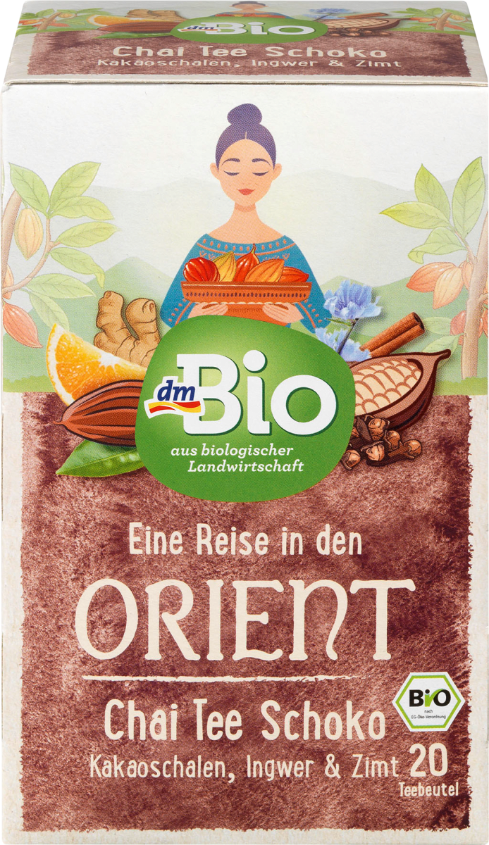 Gewürztee Chai Tee Schoko (20 Beutel), 40 g