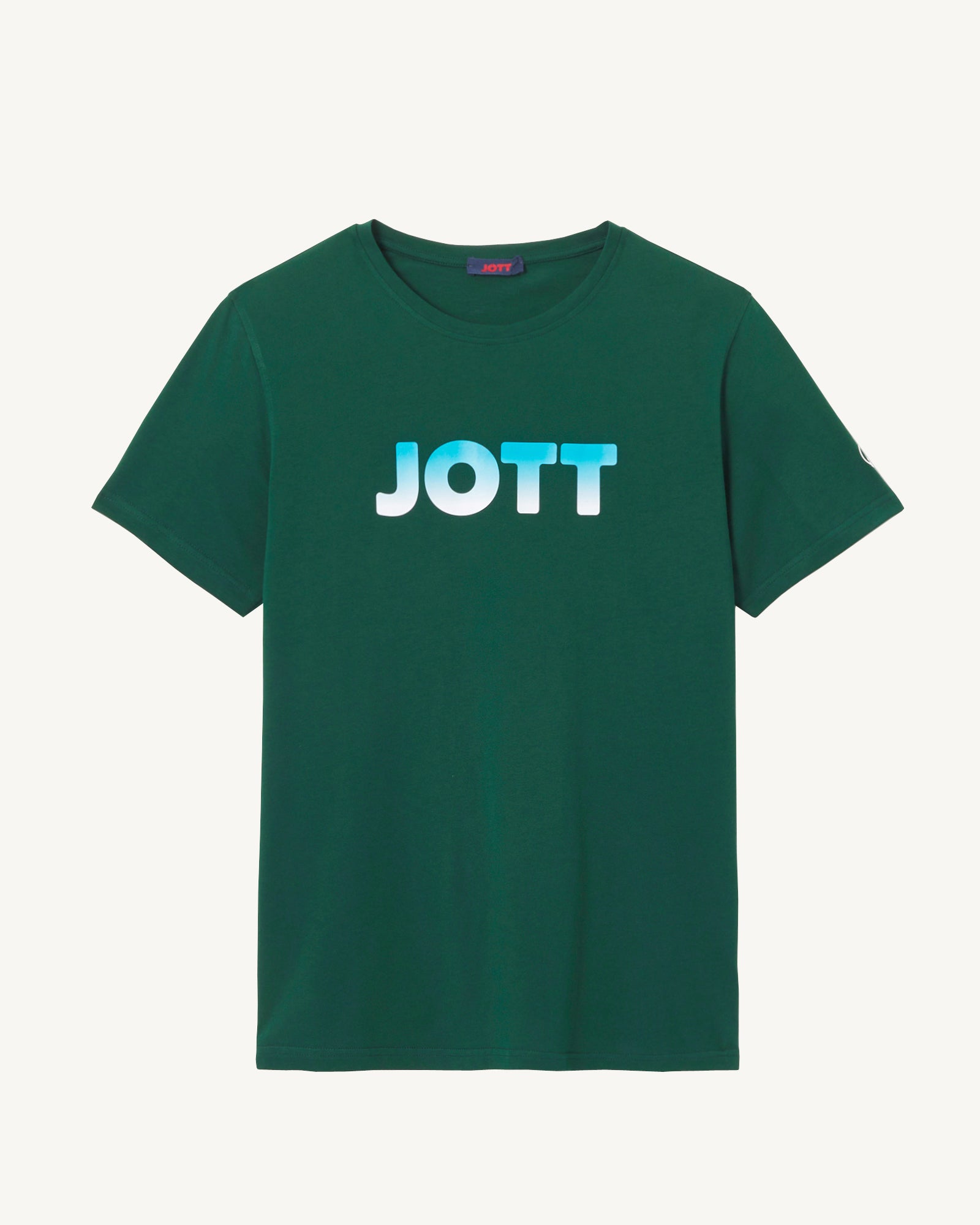 T-shirt en coton biologique Vert foncé Pietro