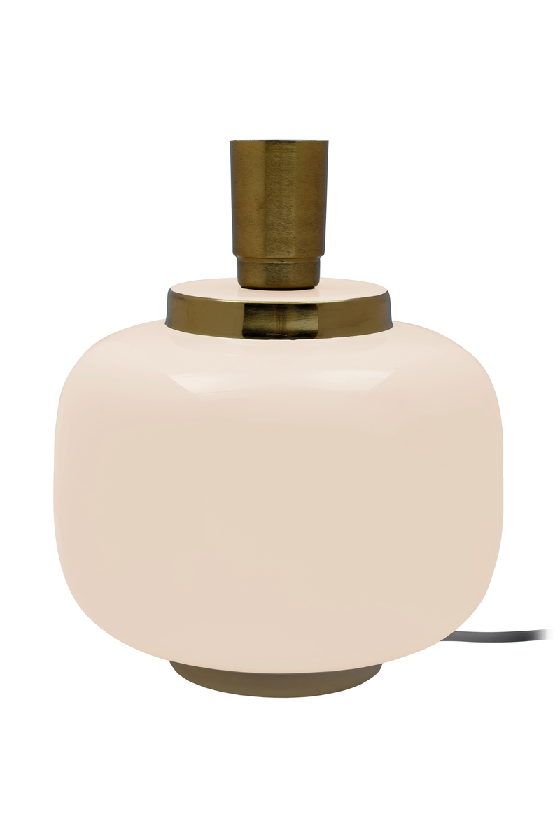 Kayoom Tischlampe Art Deco 225 Puderrosa / Gold