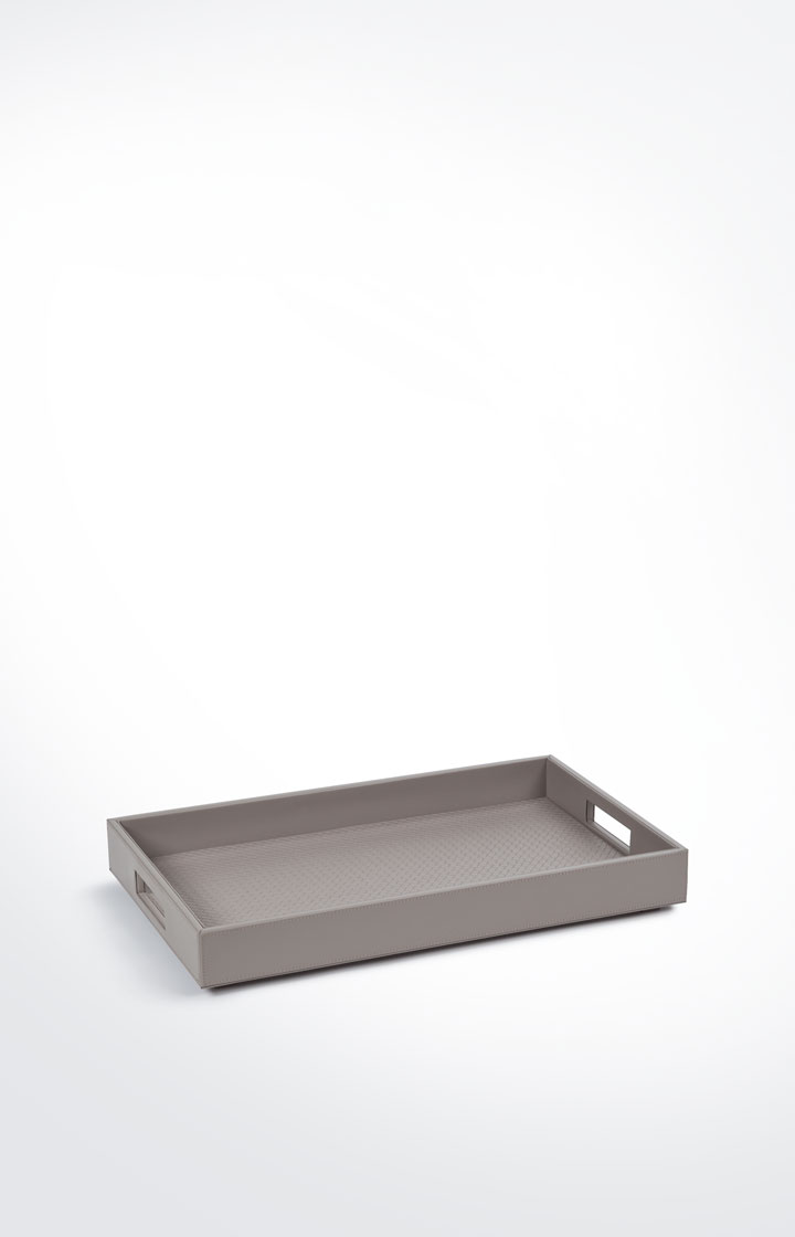 Tablett Homeline, Grau-Rosé