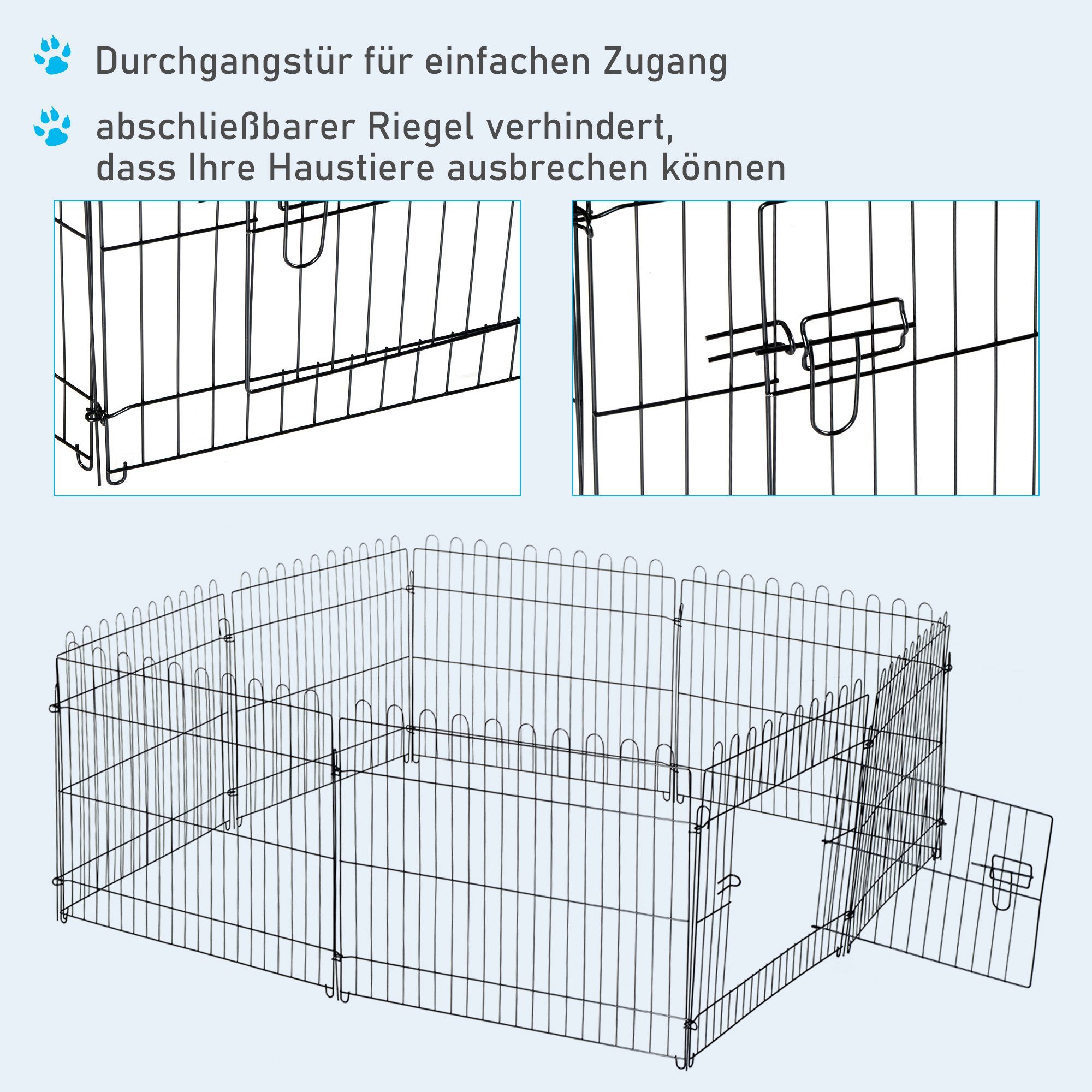 PawHut Freigehege Freilaufgehege