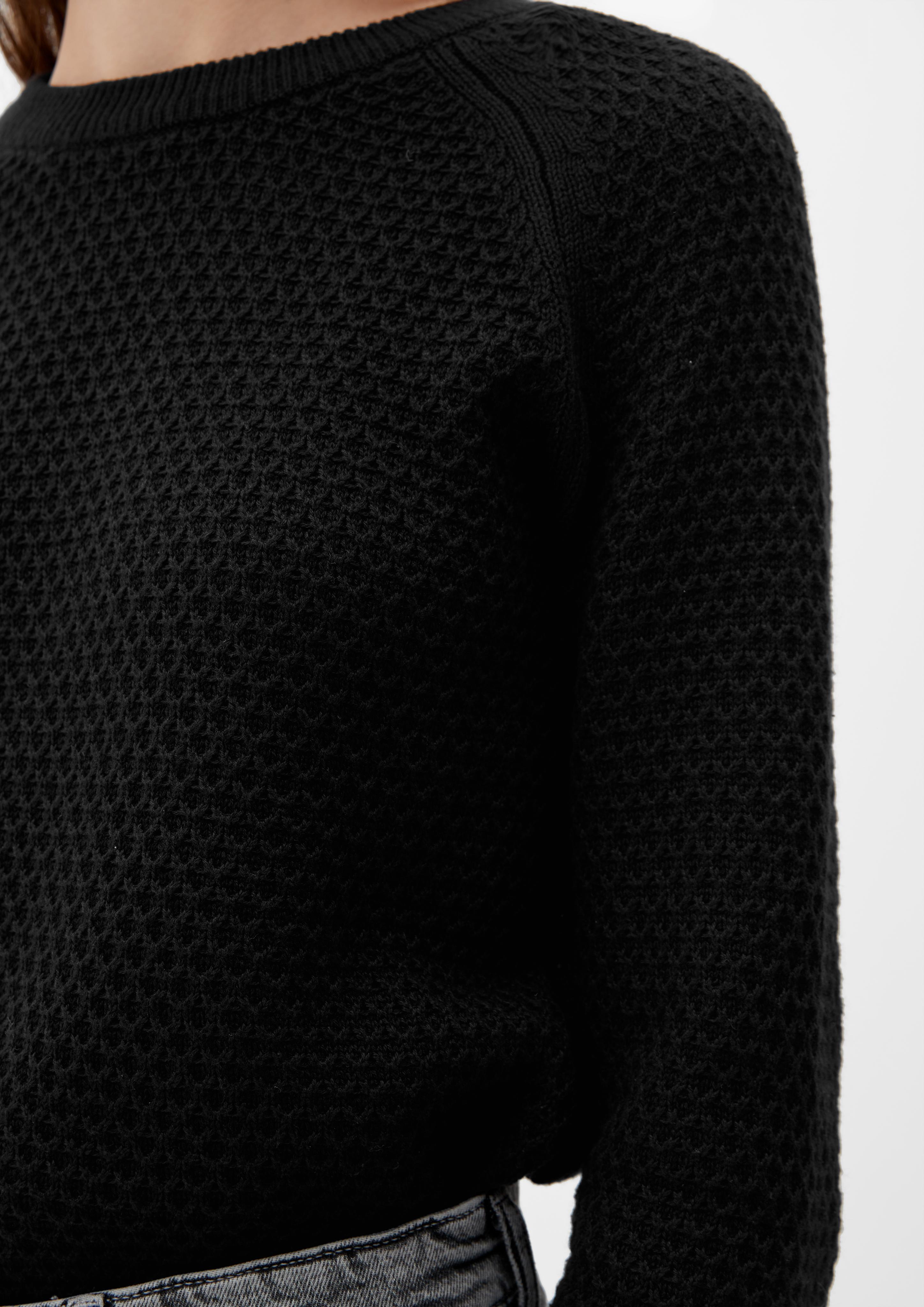 Strickpullover mit Musterstruktur  2125111-9999
