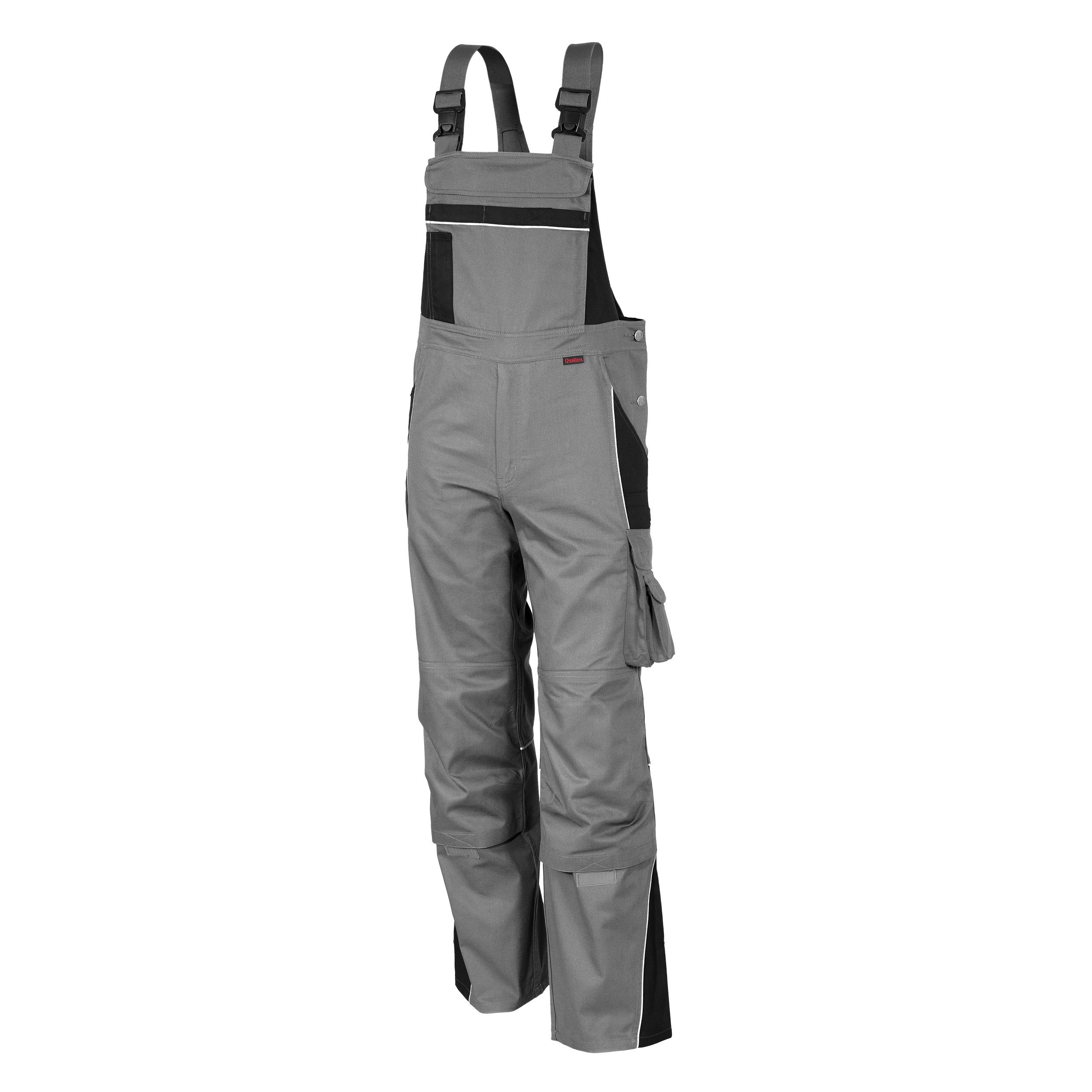 QUALITEX HIGH QUALITY WORKWEAR Arbeitslatzhose PRO Latzhose MG 245 g - Blaumann für PROfessionals