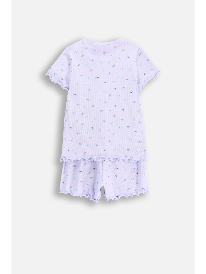 Coccodrillo Mädchenpyjama in violett günstig kaufen