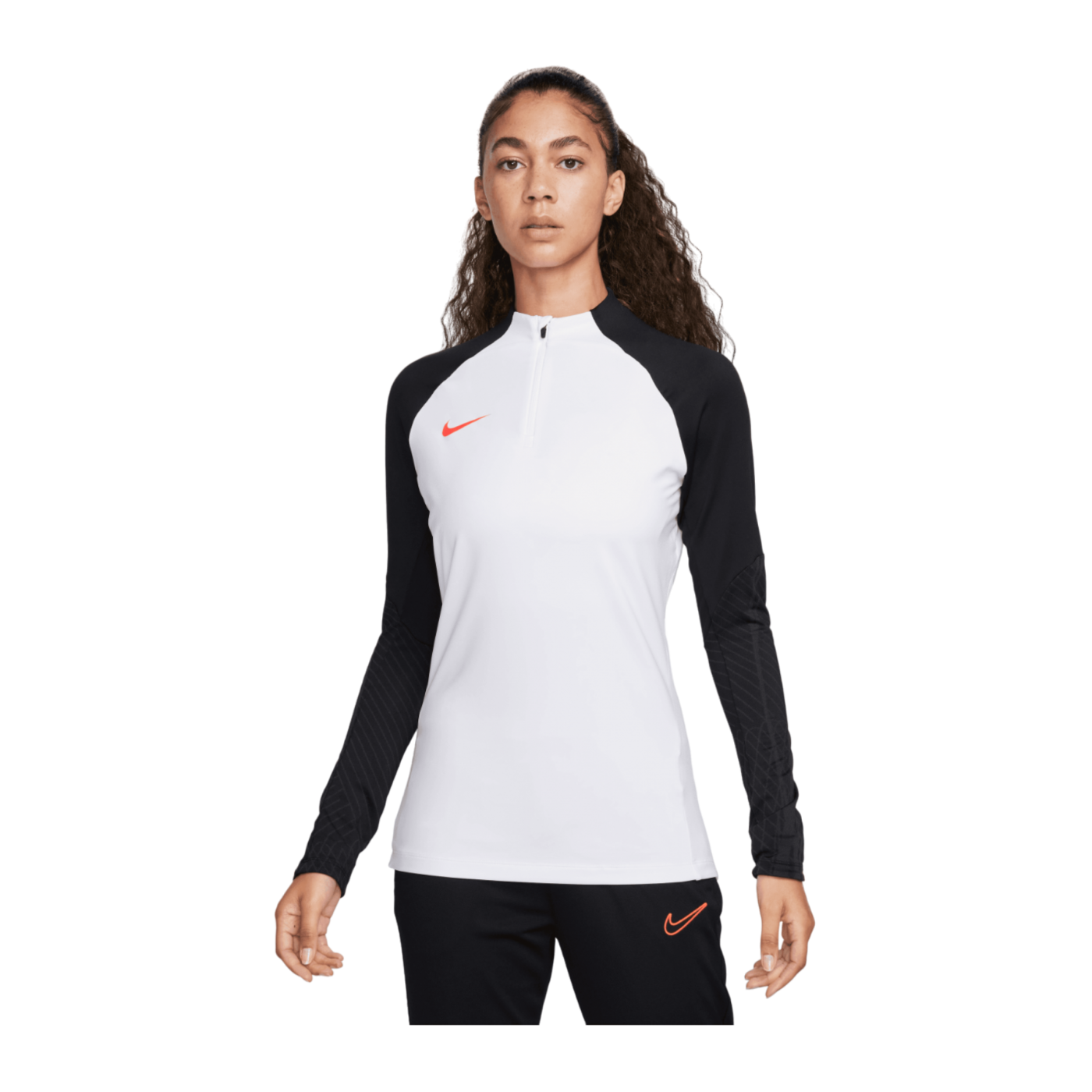 Nike Strike Sweatshirt Damen Weiss Schwarz F100