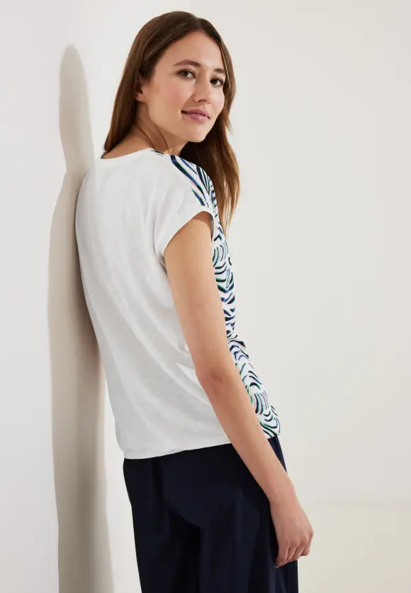 CECIL Materialmix Shirt