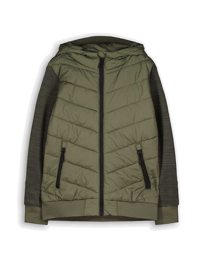 Jacke - Rippbündchen