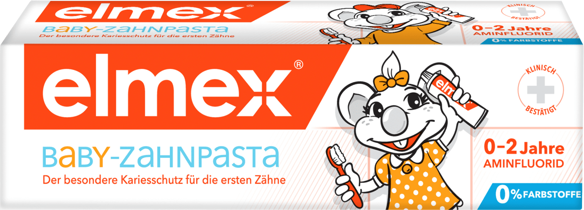 Zahnpasta Baby, 1. Zahn bis 2 Jahre, 50 ml