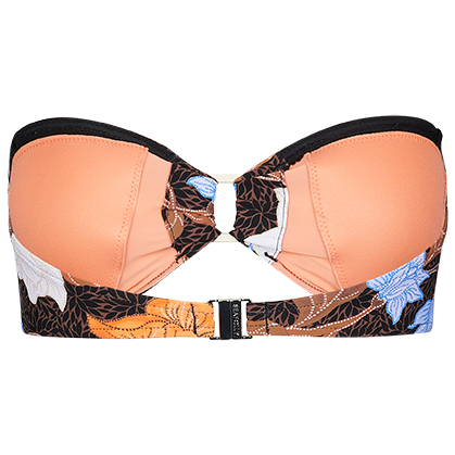 Seafolly - Women's Boheme Ring Front Bandeau - Bikini-Top