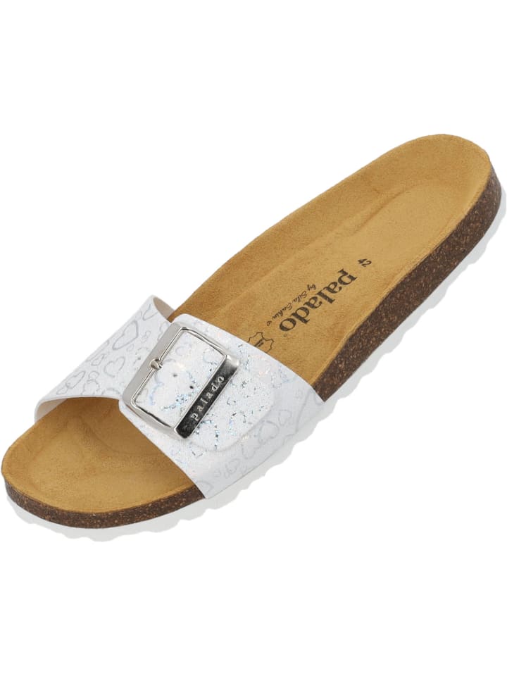 palado Pantoletten in white heart günstig kaufen