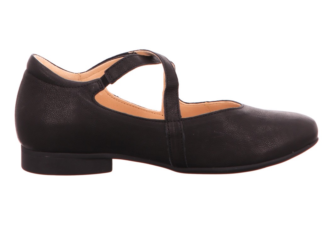 THINK Sportliche Slipper schwarz 3-000564