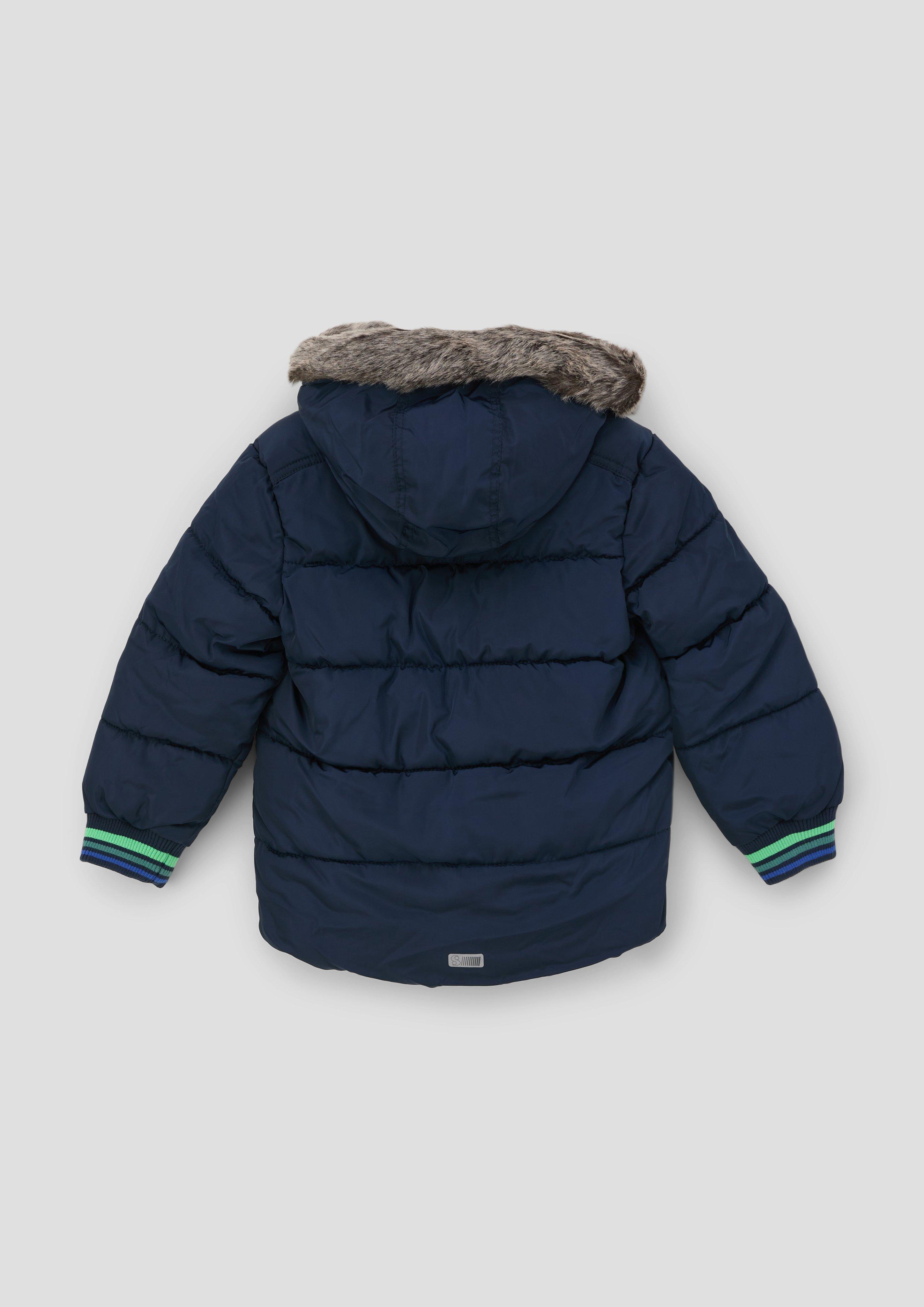 Steppjacke mit abnehmbarem Kunstfell  2132275-5952
