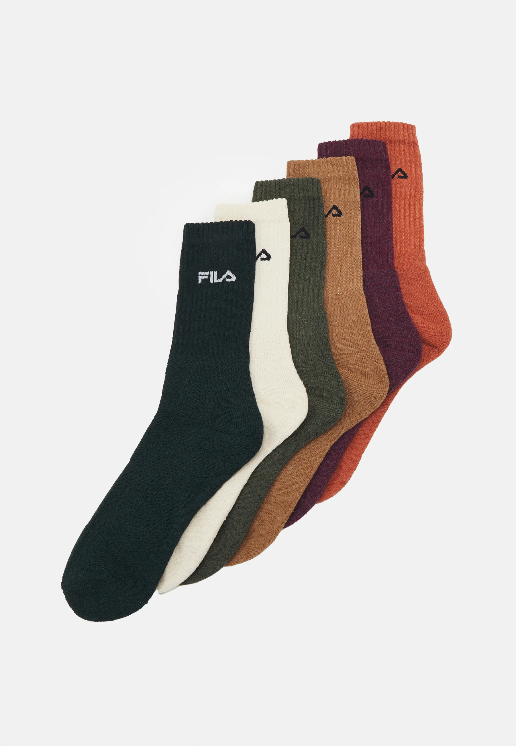 Calcetines de tenis Fila unisex, paquete de 6 - Calcetines