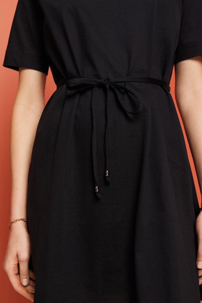 Jersey-Minikleid, 100 % Baumwolle