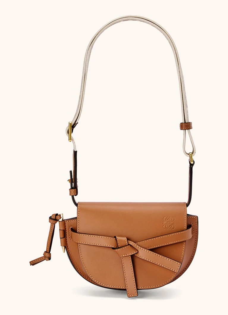 Geantă de mână LOEWE Double Gate din piele de vițel