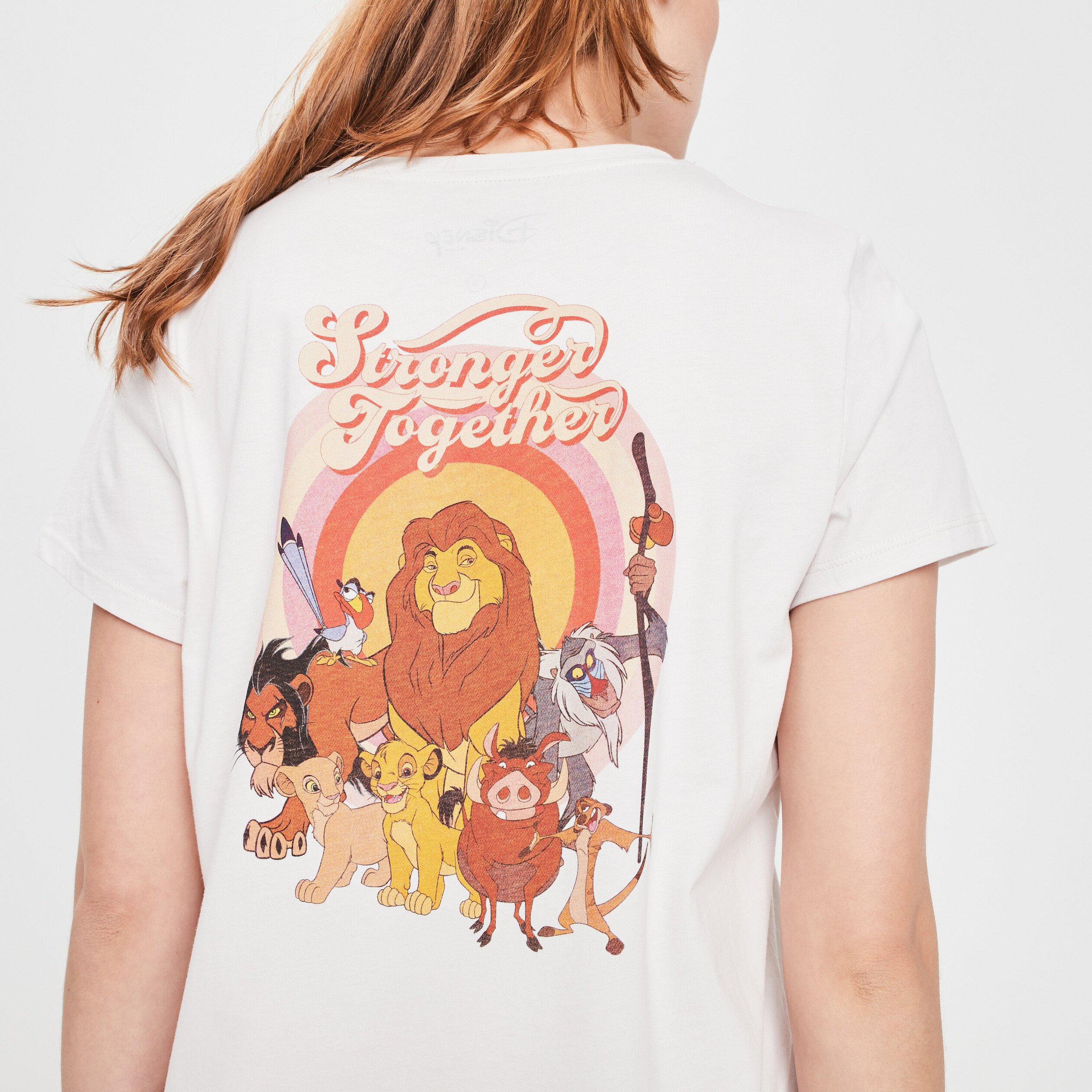 T-shirt Le Roi lion sable femme | La Halle