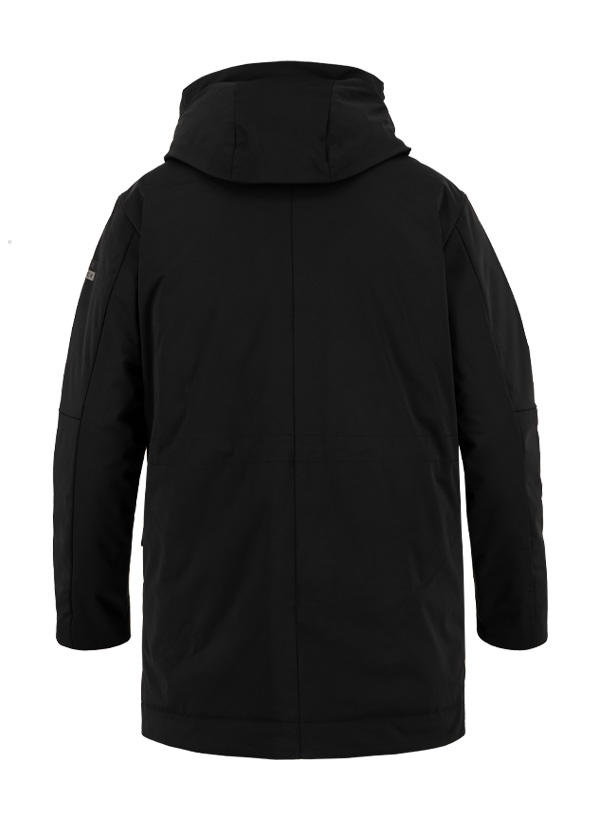 BOGGI MILANO, Funktionsjacke L-Block, Daunen-Futter wasserresistent, schwarz
