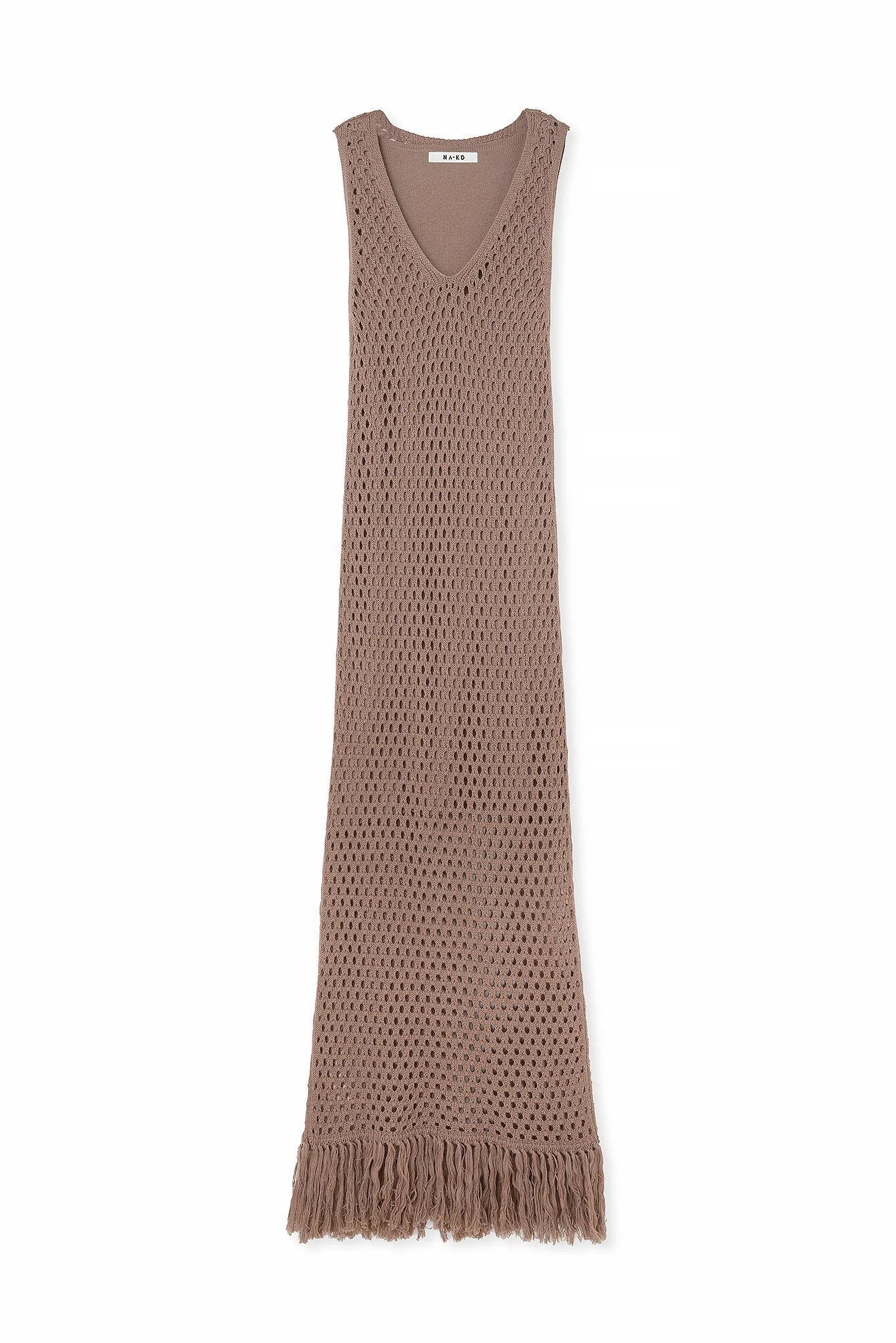 Midi-Häkelkleid