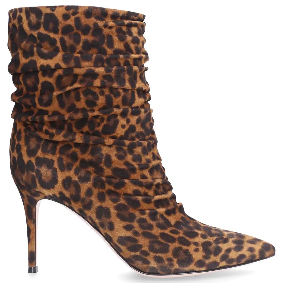 Gianvito Rossi - Stiefeletten CECILE Veloursleder - bunt