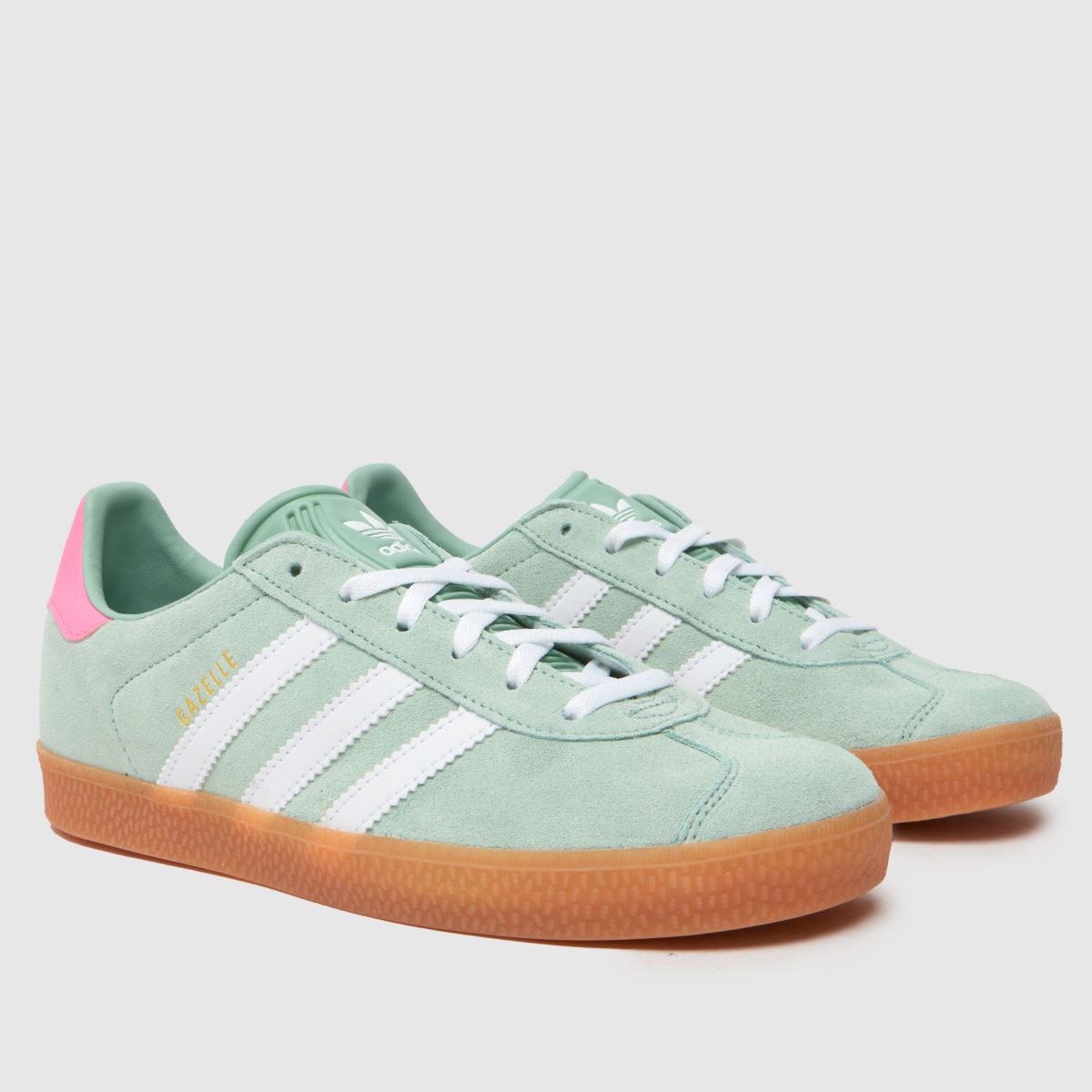 adidas világoszöld Gazelle Lány Gyerek Tornacipő