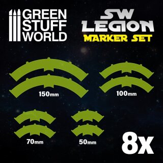 Legion Linienmarkierung Satz - Fluor Orange (8)