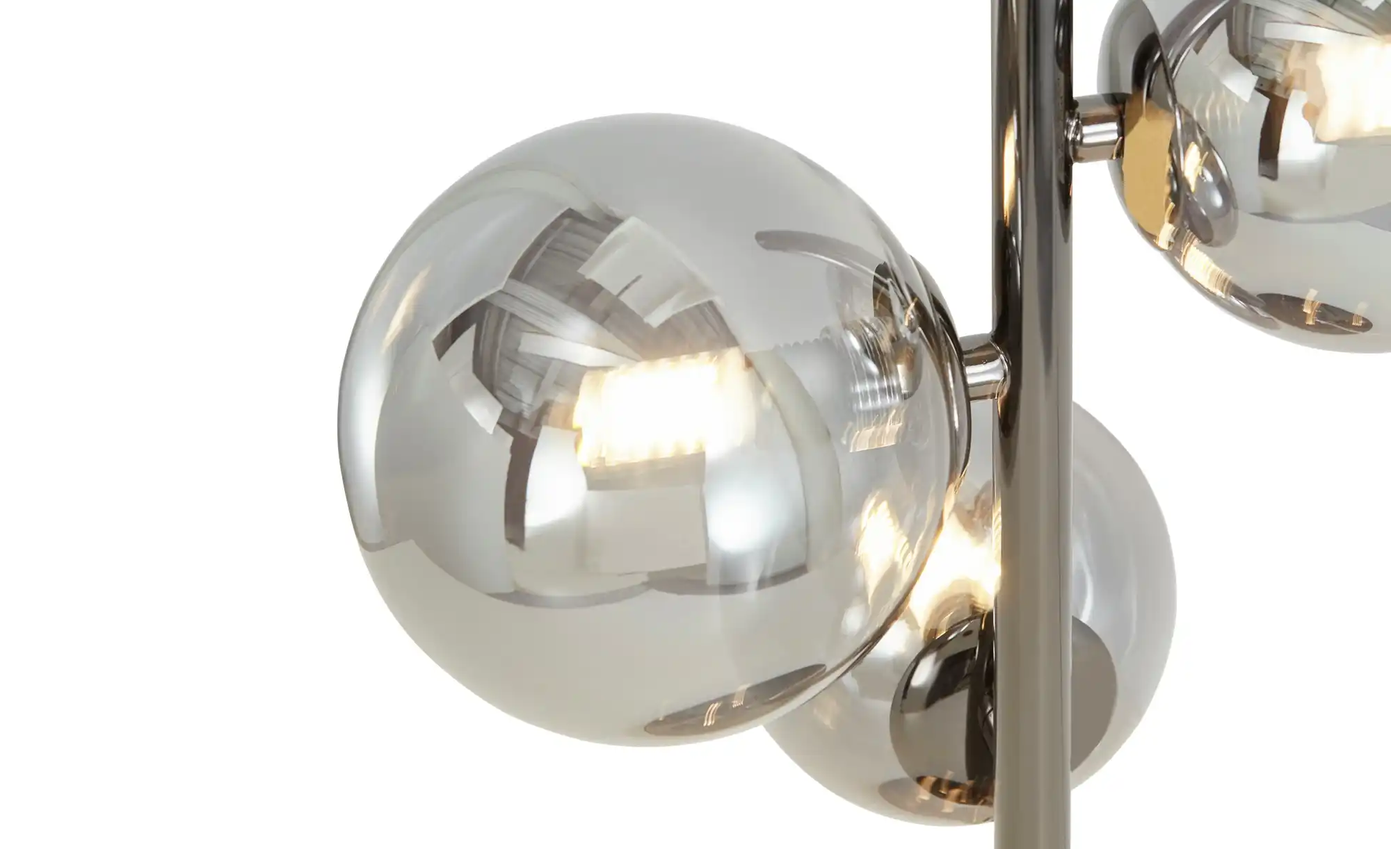 Meisterleuchten Tischleuchte, 3-flammig, schwarzchrom
