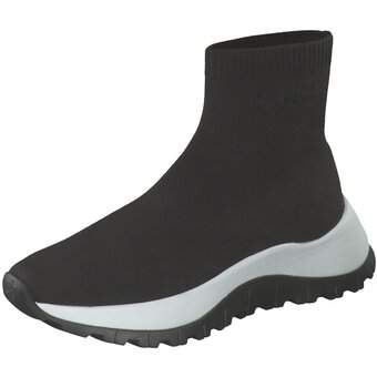 Calvin Klein 2 Piece Sole Runner Sock Boot in schwarz