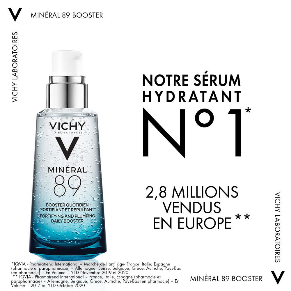 Vichy Mineral 89 Booster quotidien fortifiant et repulpant
