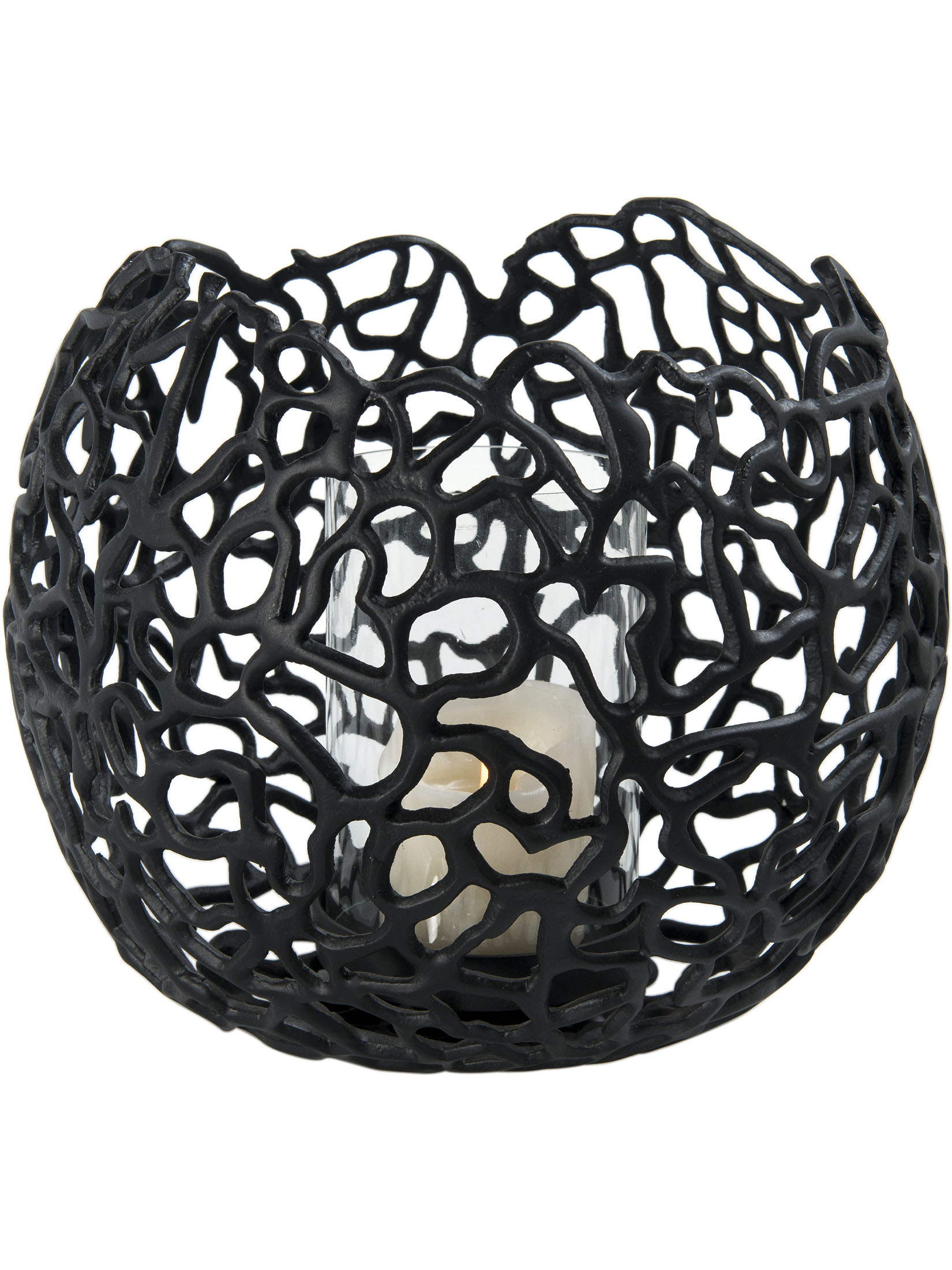 Silba Windlicht, Schwarz