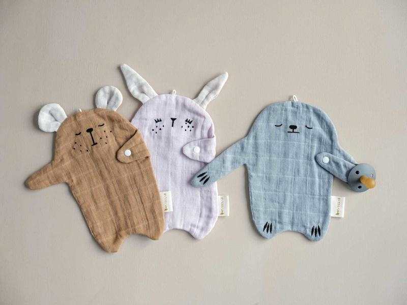 Pacifier Cuddle - Bunny - Lilac