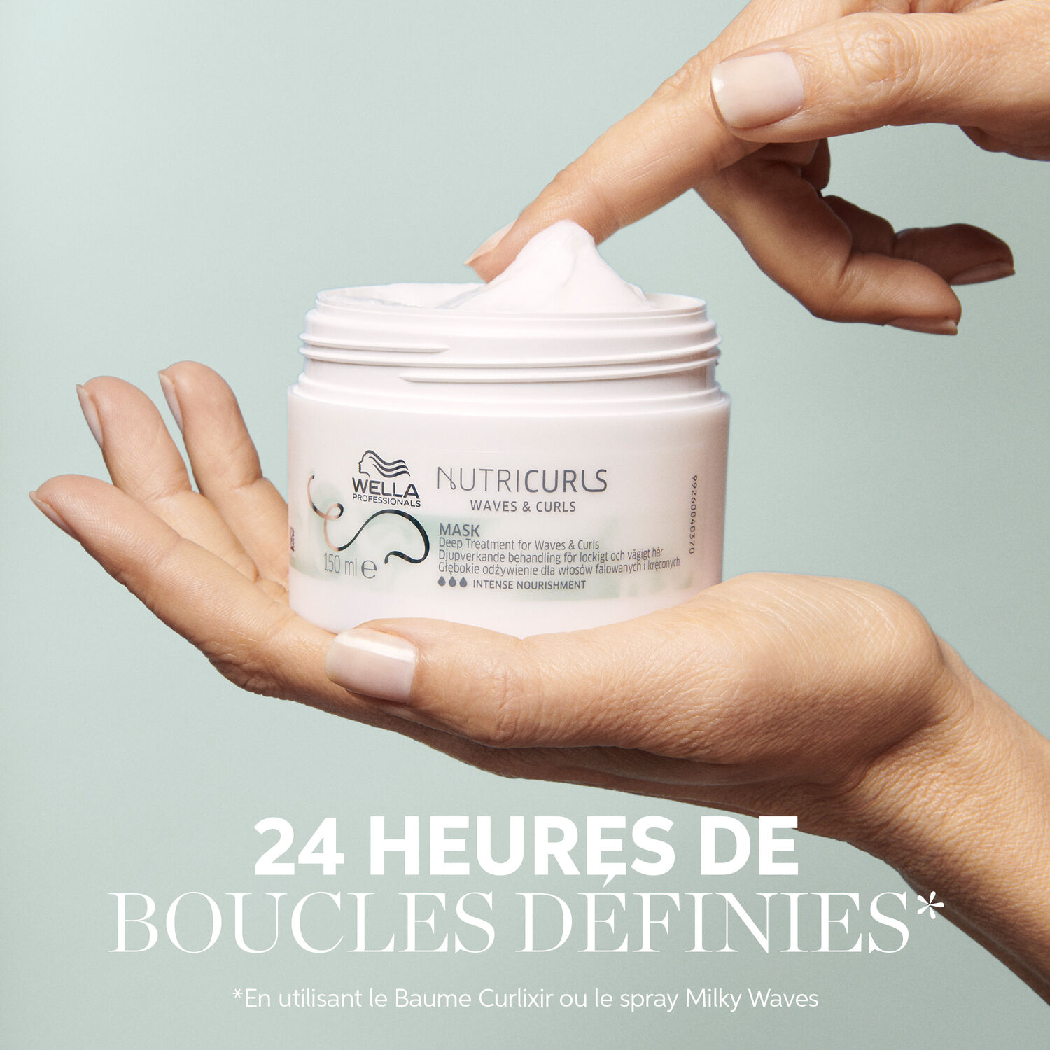 Wella Nutricurls Mask Masque Cheveux Ondulés & Bouclés