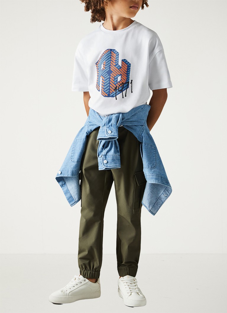 Tricou cu imprimeu grafic Reiss Luka