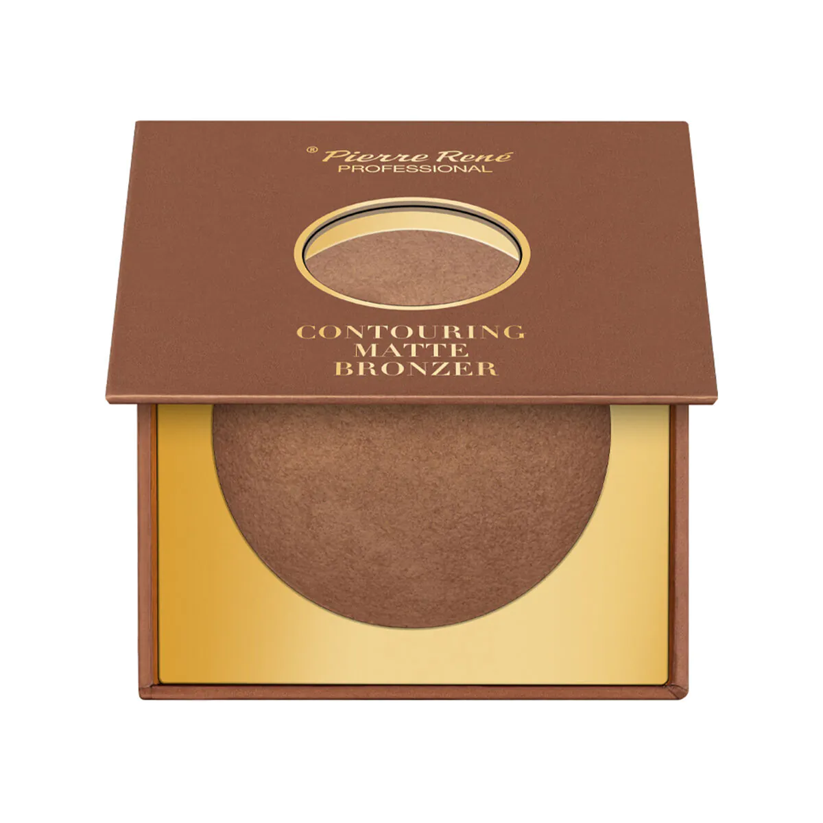 Pierre Rene Contouring Matte Bronzer bronzer u prahu