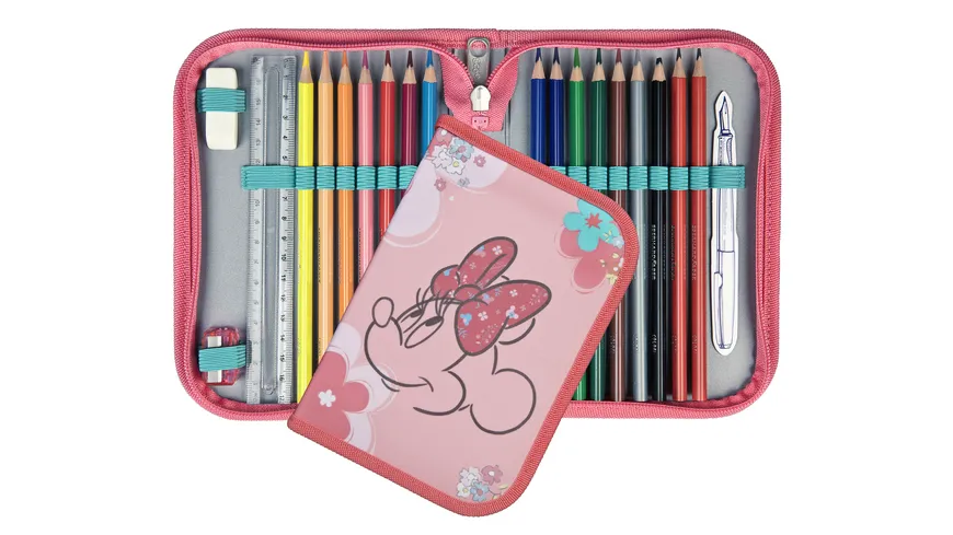 Scooli Minnie Mouse EasyFit Schulranzen-Set 5teilig
