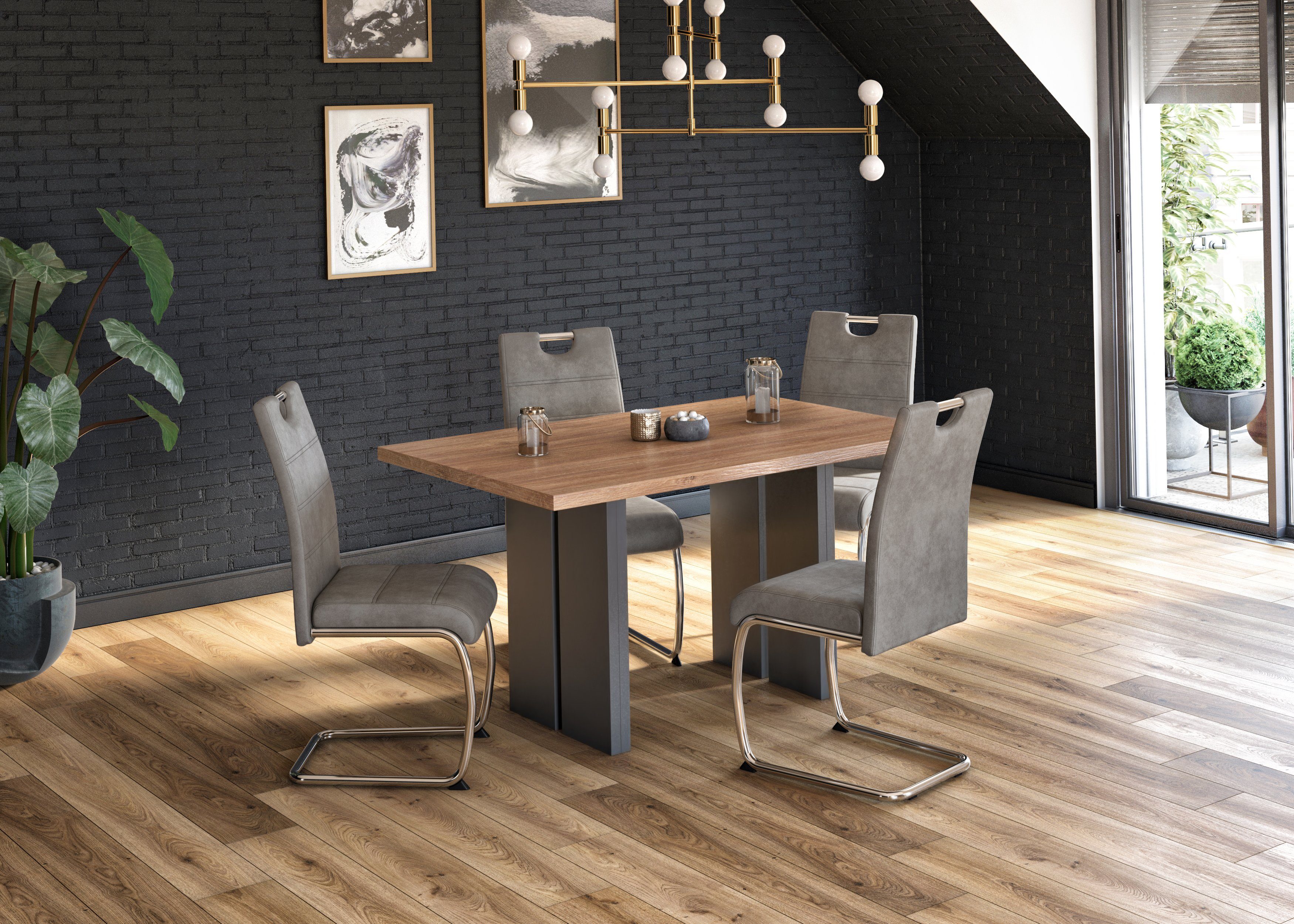 HELA Freischwinger FLORA (Set, 2 St), 2 oder 4 Stück