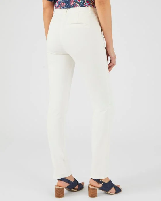Pantalon bi-stretch effet ventre plat